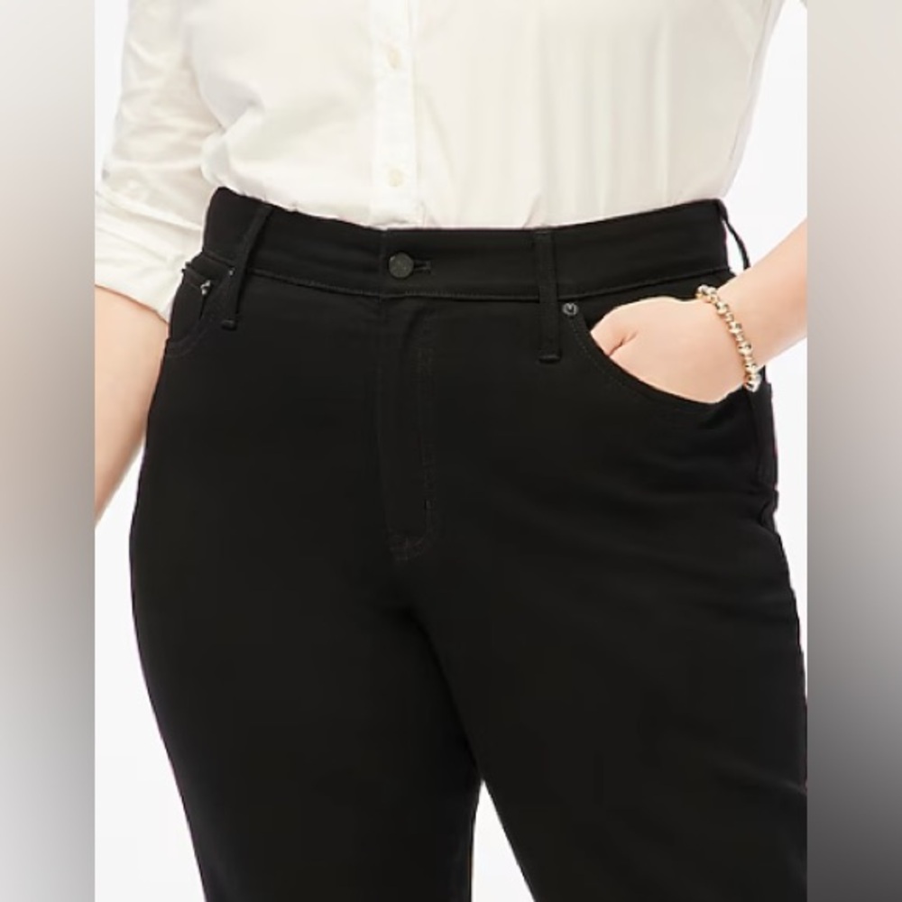 J.Crew Curvy Essential Straight Jeans - Picture 2 of 7